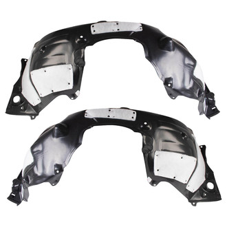 TRQ® - Front Driver and Passenger Side Fender Liner Set