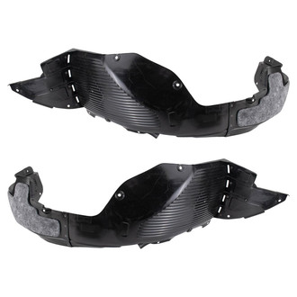 TRQ® - Front Driver and Passenger Side Fender Liner Set