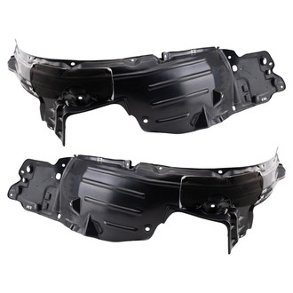 TRQ® - Front Driver and Passenger Side Fender Liner Set