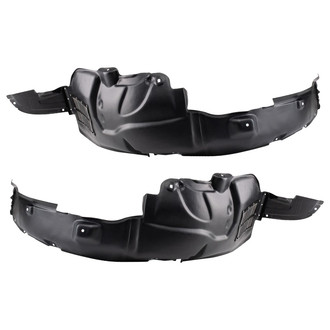 TRQ® - Front Driver and Passenger Side Fender Liner Set