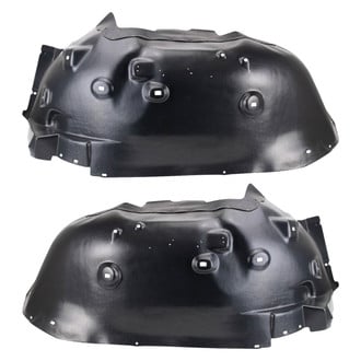 TRQ® - Front Driver and Passenger Side Fender Liner Set