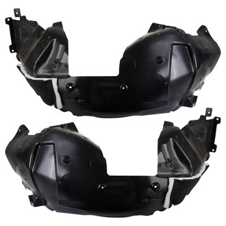 TRQ® - Front Driver and Passenger Side Fender Liner Set