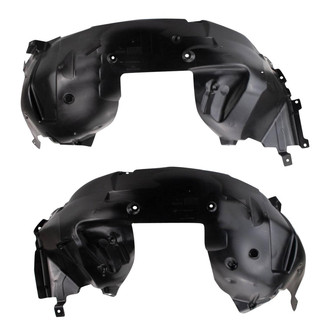 TRQ® - Front Driver and Passenger Side Fender Liner Set