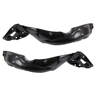 TRQ® - Front Driver and Passenger Side Fender Liner Set