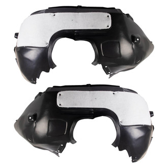 TRQ® - Front Driver and Passenger Side Fender Liner Set