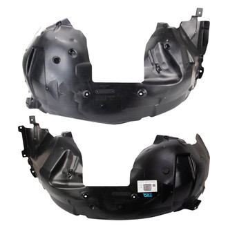 TRQ® - Front Driver and Passenger Side Fender Liner Set
