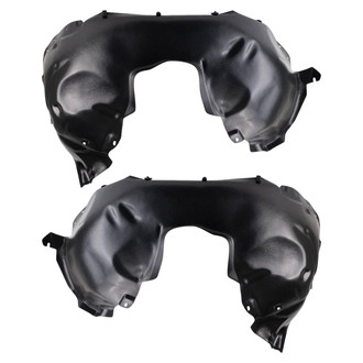 TRQ® - Front Driver and Passenger Side Fender Liner Set