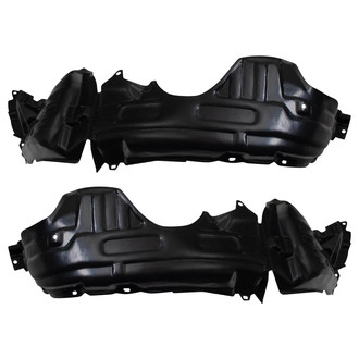 TRQ® - Front Driver and Passenger Side Fender Liner Set