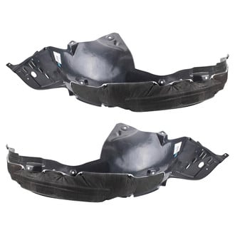 TRQ® - Front Driver and Passenger Side Fender Liner Set