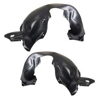 TRQ® - Front Driver and Passenger Side Fender Liner Set