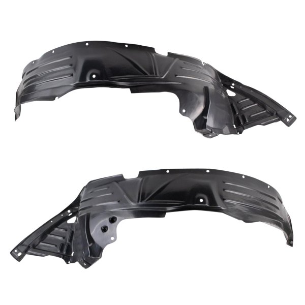 TRQ® - Front Driver and Passenger Side Fender Liner Set