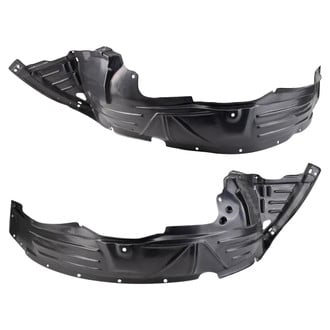 TRQ® - Front Driver and Passenger Side Fender Liner Set