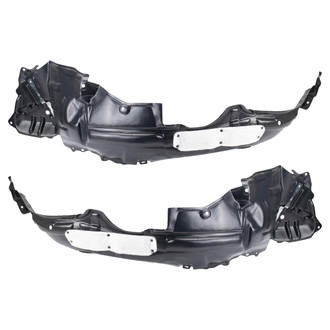 TRQ® - Front Driver and Passenger Side Fender Liner Set