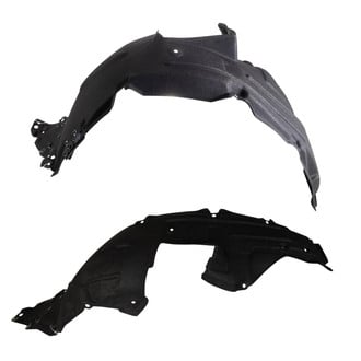 TRQ® - Front Driver and Passenger Side Fender Liner Set