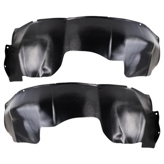 TRQ® - Front Driver and Passenger Side Fender Liner Set