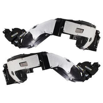 TRQ® - Front Driver and Passenger Side Fender Liner Set