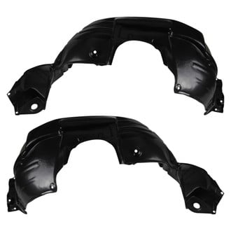 TRQ® - Front Driver and Passenger Side Fender Liner Set