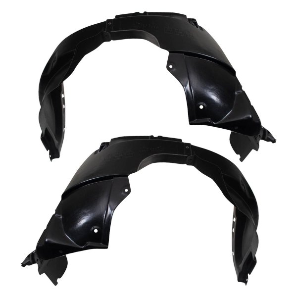 TRQ® - Front Driver and Passenger Side Fender Liner Set