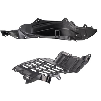TRQ® - Front Driver and Passenger Side Fender Liner Set