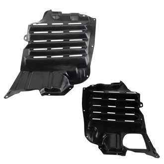TRQ® - Front Driver and Passenger Side Fender Liner Set