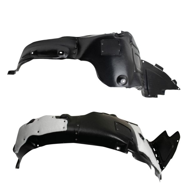 TRQ® - Front Driver and Passenger Side Fender Liner Set