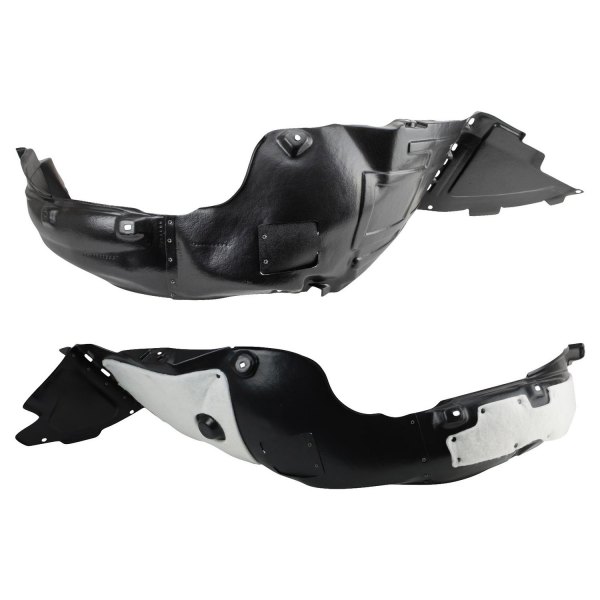 TRQ® - Front Driver and Passenger Side Fender Liner Set