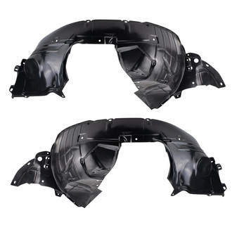 TRQ® - Front Driver and Passenger Side Fender Liner Set