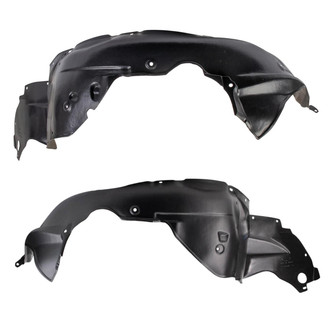 TRQ® - Front Driver and Passenger Side Fender Liner Set