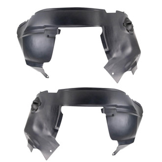 TRQ® - Front Driver and Passenger Side Fender Liner Set