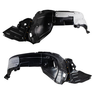 TRQ® - Front Driver and Passenger Side Fender Liner Set