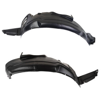 TRQ® - Front Driver and Passenger Side Fender Liner Set
