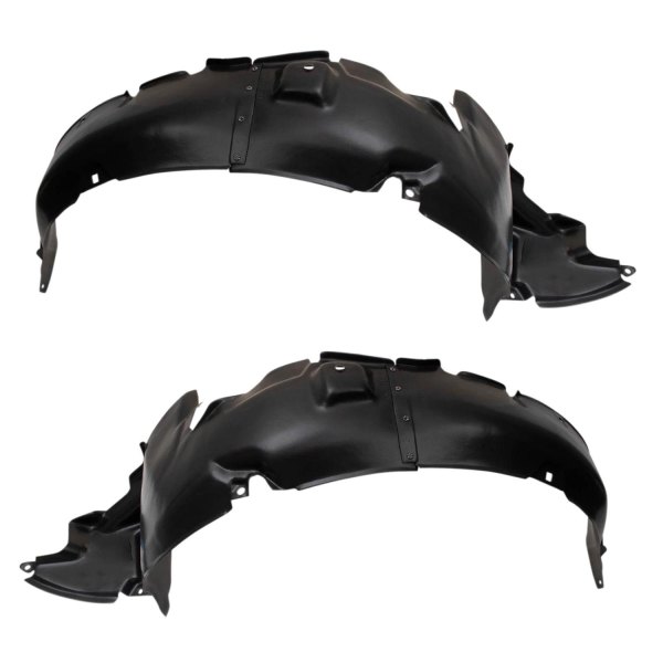 TRQ® - Front Driver and Passenger Side Fender Liner Set