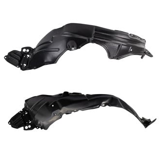 TRQ® - Front Driver and Passenger Side Fender Liner Set
