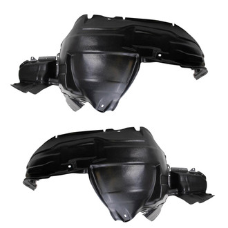 TRQ® - Front Driver and Passenger Side Fender Liner Set