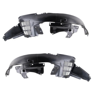 TRQ® - Front Driver and Passenger Side Fender Liner Set