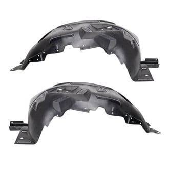 TRQ® - Front Driver and Passenger Side Fender Liner Set