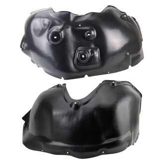 TRQ® - Front Driver and Passenger Side Fender Liner Set