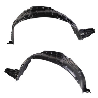 TRQ® - Front Driver and Passenger Side Fender Liner Set