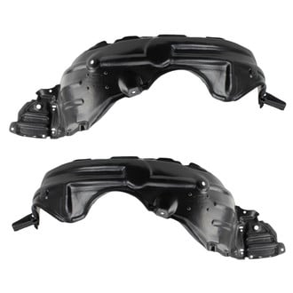 TRQ® - Front Driver and Passenger Side Fender Liner Set
