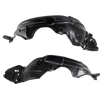 TRQ® - Front Driver and Passenger Side Fender Liner Set