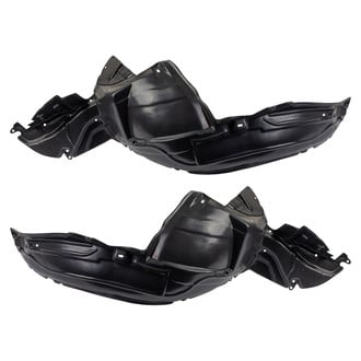 TRQ® - Front Driver and Passenger Side Fender Liner Set