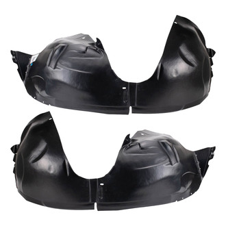 TRQ® - Front Inner Driver and Passenger Side Fender Liner Set