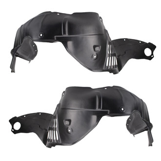 TRQ® - Front Driver and Passenger Side Fender Liner Set