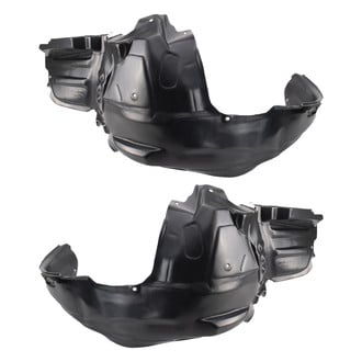 TRQ® - Front Driver and Passenger Side Fender Liner Set