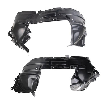 TRQ® - Front Driver and Passenger Side Fender Liner Set