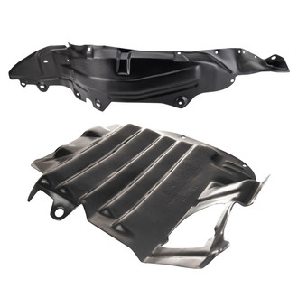 TRQ® - Front Driver and Passenger Side Fender Liner Set