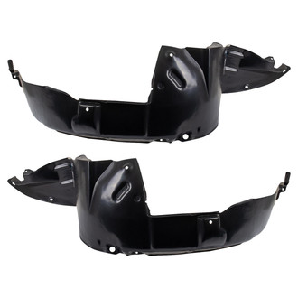 TRQ® - Front Driver and Passenger Side Fender Liner Set