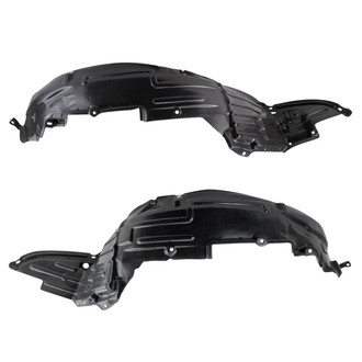 TRQ® - Front Driver and Passenger Side Fender Liner Set