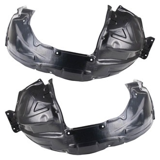 TRQ® - Front Driver and Passenger Side Fender Liner Set