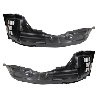 TRQ® - Front Driver and Passenger Side Fender Liner Set